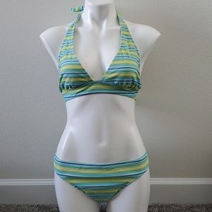 Ol Navy - Striped Bikini - Size Large - Good Cond